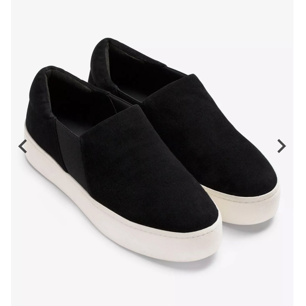 Vince Warren Sneaker In Black Suede - Size 10 - image 1